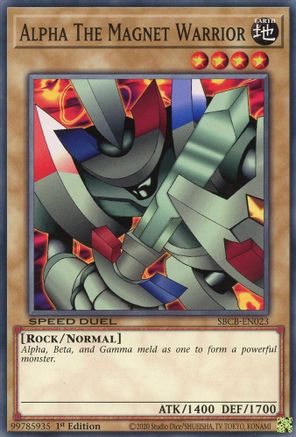 Alpha The Magnet Warrior [SBCB-EN023] Common - Yu-Gi-Oh! - Card Brawlers | Quebec | Canada |