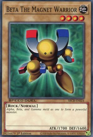 Beta The Magnet Warrior [SBCB-EN024] Common - Yu-Gi-Oh! - Card Brawlers | Quebec | Canada |