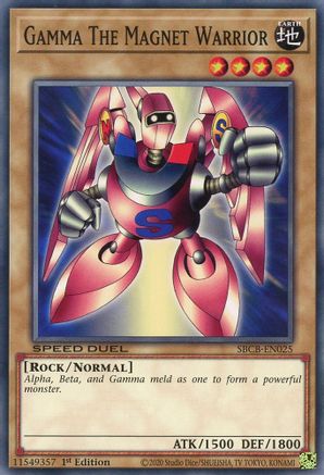 Gamma The Magnet Warrior [SBCB-EN025] Common - Yu-Gi-Oh! - Card Brawlers | Quebec | Canada |