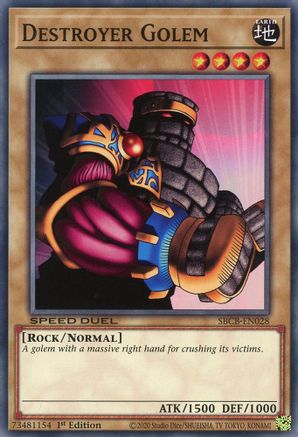 Destroyer Golem [SBCB-EN028] Common - Yu-Gi-Oh! - Card Brawlers | Quebec | Canada |