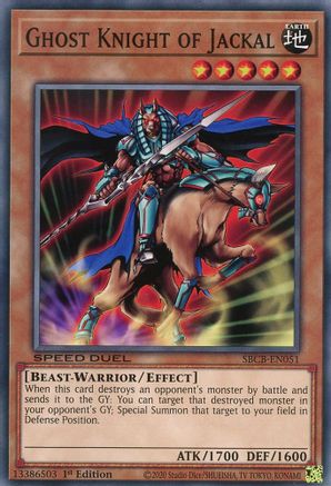 Ghost Knight of Jackal [SBCB-EN051] Common - Yu-Gi-Oh! - Card Brawlers | Quebec | Canada |