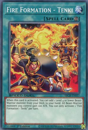 Fire Formation - Tenki [SBCB-EN057] Common - Yu-Gi-Oh! - Card Brawlers | Quebec | Canada |
