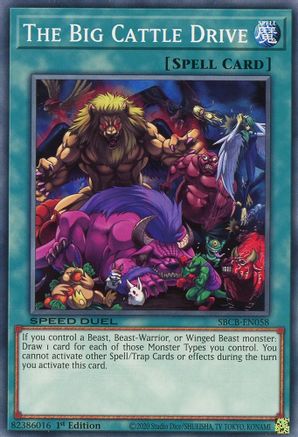The Big Cattle Drive [SBCB-EN058] Common - Yu-Gi-Oh! - Card Brawlers | Quebec | Canada |
