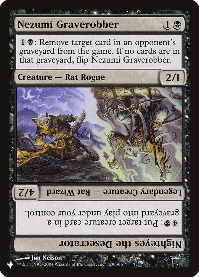 Nezumi Graverobber // Nighteyes the Desecrator [The List] - Magic: The Gathering - Card Brawlers | Quebec | Canada |