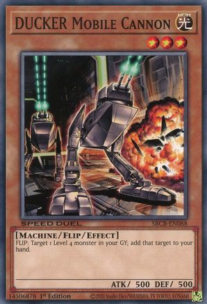 DUCKER Mobile Cannon [SBCB-EN068] Common - Yu-Gi-Oh! - Card Brawlers | Quebec | Canada |