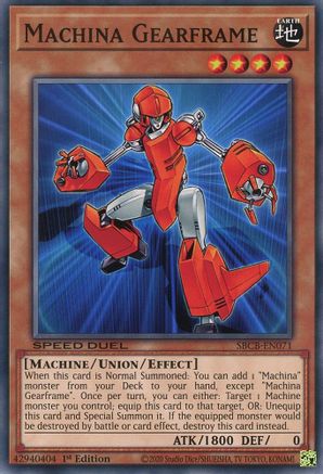 Machina Gearframe [SBCB-EN071] Common - Yu-Gi-Oh! - Card Brawlers | Quebec | Canada |