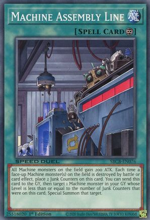 Machine Assembly Line [SBCB-EN076] Common - Yu-Gi-Oh! - Card Brawlers | Quebec | Canada |