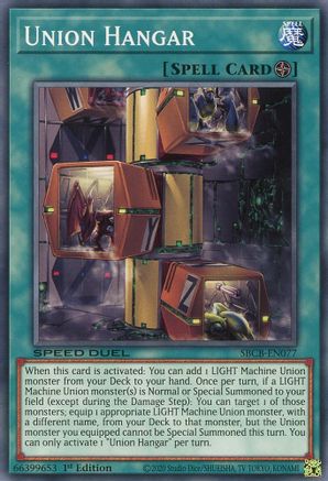 Union Hangar [SBCB-EN077] Common - Yu-Gi-Oh! - Card Brawlers | Quebec | Canada |
