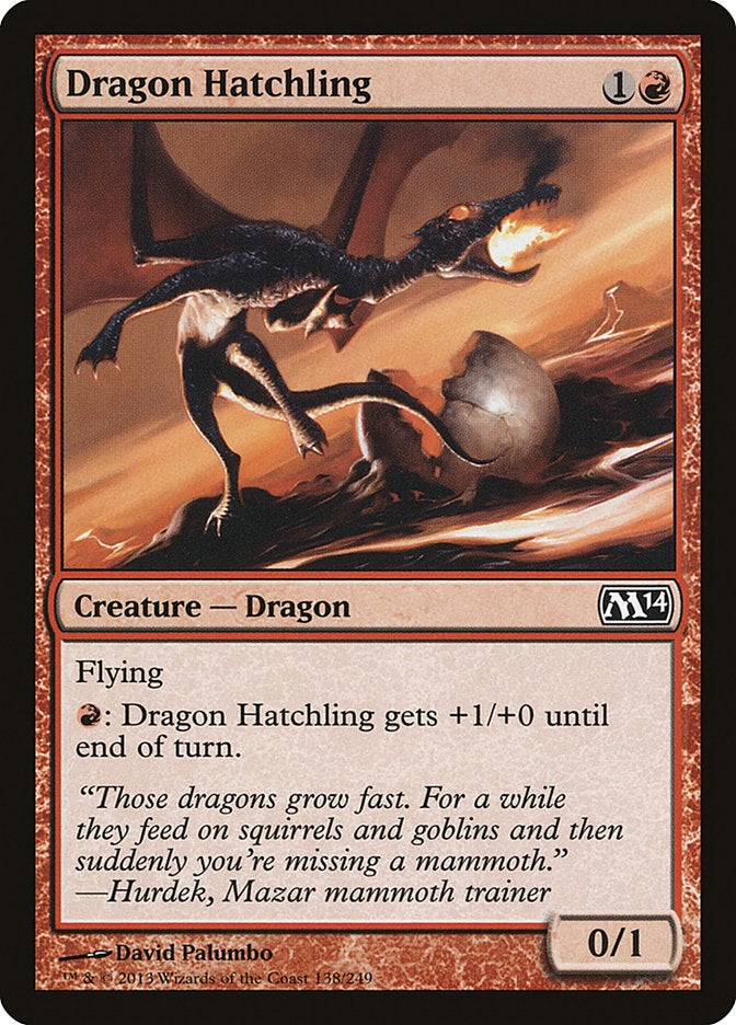 Dragon Hatchling [Magic 2014] - Magic: The Gathering - Card Brawlers | Quebec | Canada |