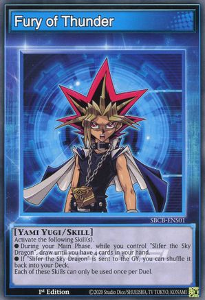 Fury of Thunder [SBCB-ENS01] Common - Yu-Gi-Oh! - Card Brawlers | Quebec | Canada |