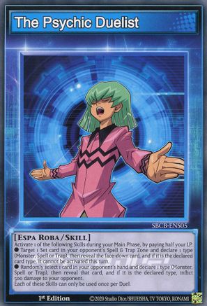The Psychic Duelist [SBCB-ENS05] Common - Yu-Gi-Oh! - Card Brawlers | Quebec | Canada |
