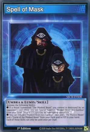 Spell of Mask [SBCB-ENS08] Common - Yu-Gi-Oh! - Card Brawlers | Quebec | Canada |