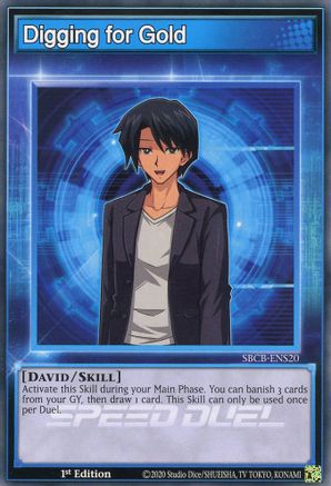 Digging for Gold [SBCB-ENS20] Common - Yu-Gi-Oh! - Card Brawlers | Quebec | Canada |