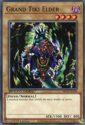 Grand Tiki Elder [SBCB-EN109] Common - Yu-Gi-Oh! - Card Brawlers | Quebec | Canada |