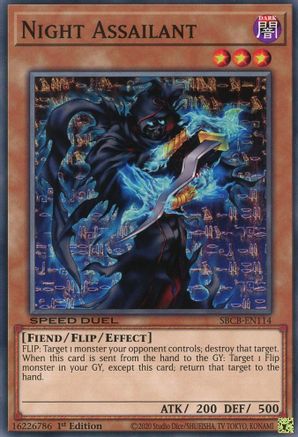 Night Assailant [SBCB-EN114] Common - Yu-Gi-Oh! - Card Brawlers | Quebec | Canada |