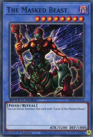 The Masked Beast [SBCB-EN116] Common - Yu-Gi-Oh! - Card Brawlers | Quebec | Canada |