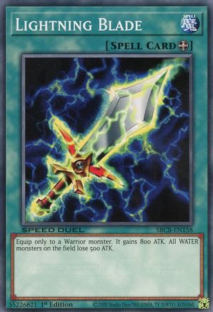 Lightning Blade [SBCB-EN158] Common - Yu-Gi-Oh! - Card Brawlers | Quebec | Canada |