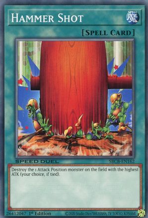 Hammer Shot [SBCB-EN162] Common - Yu-Gi-Oh! - Card Brawlers | Quebec | Canada |