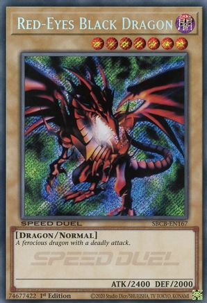 Red-Eyes Black Dragon (Secret) [SBCB-EN167] Secret Rare - Yu-Gi-Oh! - Card Brawlers | Quebec | Canada |