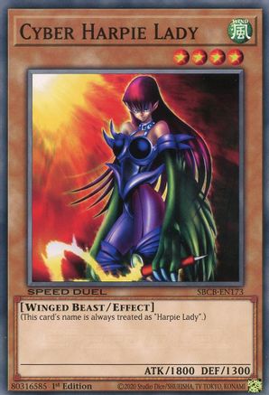 Cyber Harpie Lady [SBCB-EN173] Common - Yu-Gi-Oh! - Card Brawlers | Quebec | Canada |