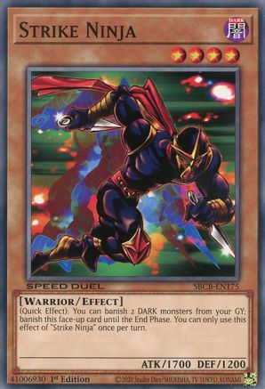 Strike Ninja [SBCB-EN175] Common - Yu-Gi-Oh! - Card Brawlers | Quebec | Canada |