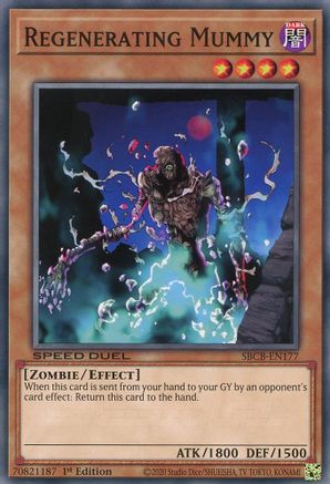 Regenerating Mummy [SBCB-EN177] Common - Yu-Gi-Oh! - Card Brawlers | Quebec | Canada |