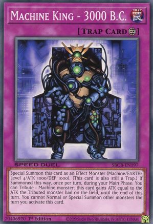 Machine King - 3000 B.C. [SBCB-EN197] Common - Yu-Gi-Oh! - Card Brawlers | Quebec | Canada |