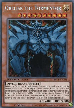 Obelisk the Tormentor [SBCB-EN202] Secret Rare - Yu-Gi-Oh! - Card Brawlers | Quebec | Canada |