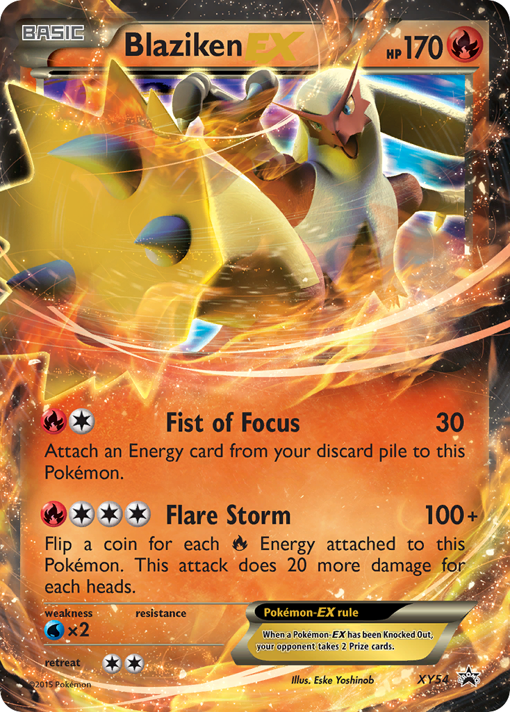 Blaziken EX (XY54) [XY: Black Star Promos] - Pokémon - Card Brawlers | Quebec | Canada |