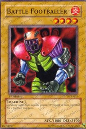 Battle Footballer [DCR-001] Common - Yu-Gi-Oh! - Card Brawlers | Quebec | Canada |