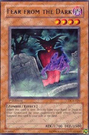 Fear from the Dark [DCR-025] Rare - Yu-Gi-Oh! - Card Brawlers | Quebec | Canada |