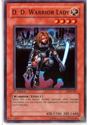 D.D. Warrior Lady [DCR-027] Super Rare - Yu-Gi-Oh! - Card Brawlers | Quebec | Canada |
