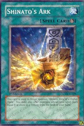 Shinato's Ark [DCR-029] Common - Yu-Gi-Oh! - Card Brawlers | Quebec | Canada |