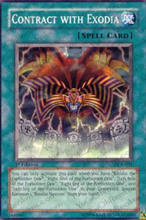 Contract with Exodia [DCR-031] Common - Yu-Gi-Oh! - Card Brawlers | Quebec | Canada |