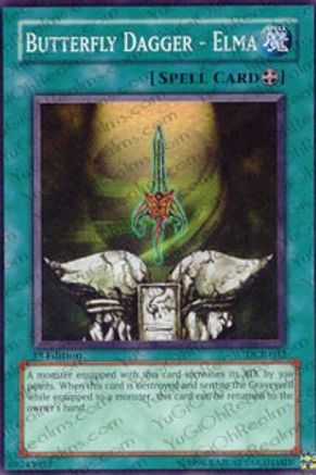 Butterfly Dagger - Elma [DCR-032] Super Rare - Yu-Gi-Oh! - Card Brawlers | Quebec | Canada |