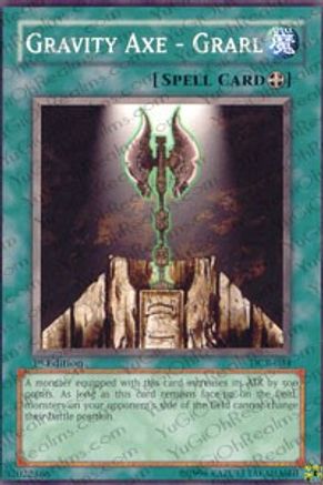 Gravity Axe - Grarl [DCR-034] Common - Yu-Gi-Oh! - Card Brawlers | Quebec | Canada |
