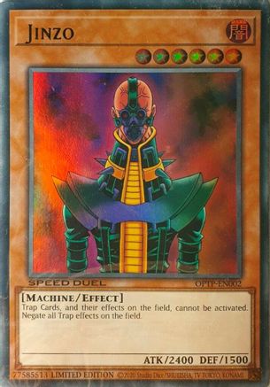 Jinzo [OPTP-EN002] Ultra Rare - Yu-Gi-Oh! - Card Brawlers | Quebec | Canada |