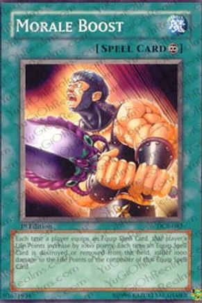 Morale Boost [DCR-042] Common - Yu-Gi-Oh! - Card Brawlers | Quebec | Canada |