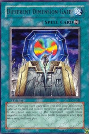 Different Dimension Gate [DCR-044] Rare - Yu-Gi-Oh! - Card Brawlers | Quebec | Canada |
