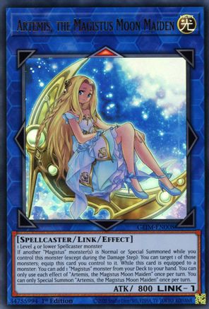 Artemis, the Magistus Moon Maiden [GEIM-EN008] Ultra Rare - Yu-Gi-Oh! - Card Brawlers | Quebec | Canada |