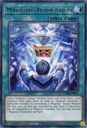 Magistus Invocation [GEIM-EN011] Rare - Yu-Gi-Oh! - Card Brawlers | Quebec | Canada |