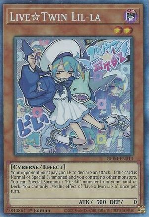 Live Twin Lil-la (CR) [GEIM-EN014] Collector's Rare - Yu-Gi-Oh! - Card Brawlers | Quebec | Canada |