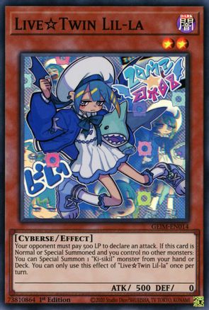 Live Twin Lil-la [GEIM-EN014] Super Rare - Yu-Gi-Oh! - Card Brawlers | Quebec | Canada |