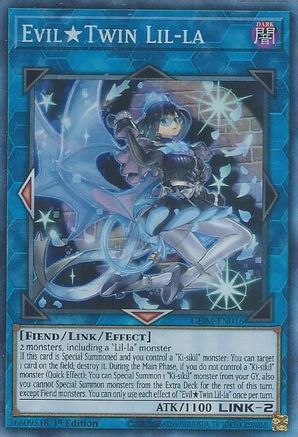 Evil Twin Lil-la (CR) [GEIM-EN016] Collector's Rare - Yu-Gi-Oh! - Card Brawlers | Quebec | Canada |