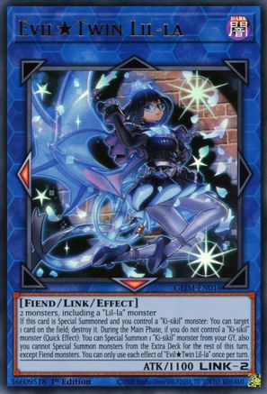 Evil Twin Lil-la [GEIM-EN016] Ultra Rare - Yu-Gi-Oh! - Card Brawlers | Quebec | Canada |