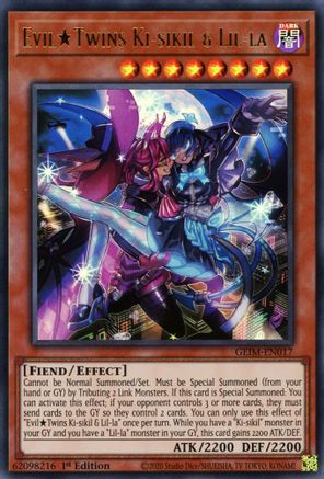 Evil Twins Ki-sikil & Lil-la [GEIM-EN017] Ultra Rare - Yu-Gi-Oh! - Card Brawlers | Quebec | Canada |