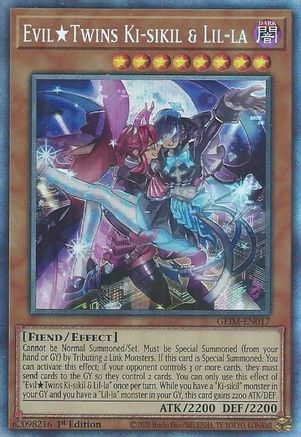 Evil Twins Ki-sikil & Lil-la (CR) [GEIM-EN017] Collector's Rare - Yu-Gi-Oh! - Card Brawlers | Quebec | Canada |