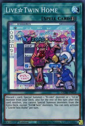 Live Twin Home [GEIM-EN018] Super Rare - Yu-Gi-Oh! - Card Brawlers | Quebec | Canada |