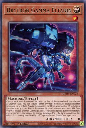 Drytron Gamma Eltanin [GEIM-EN026] Rare - Yu-Gi-Oh! - Card Brawlers | Quebec | Canada |