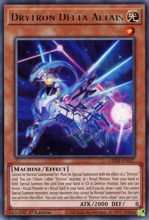 Drytron Delta Altais [GEIM-EN027] Rare - Yu-Gi-Oh! - Card Brawlers | Quebec | Canada |